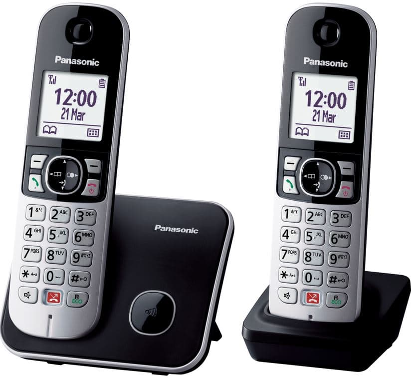Panasonic dect kx-tg6852nlb duo