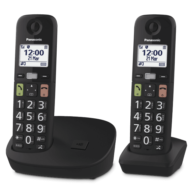 Panasonic dect kx-tgu112exb duo