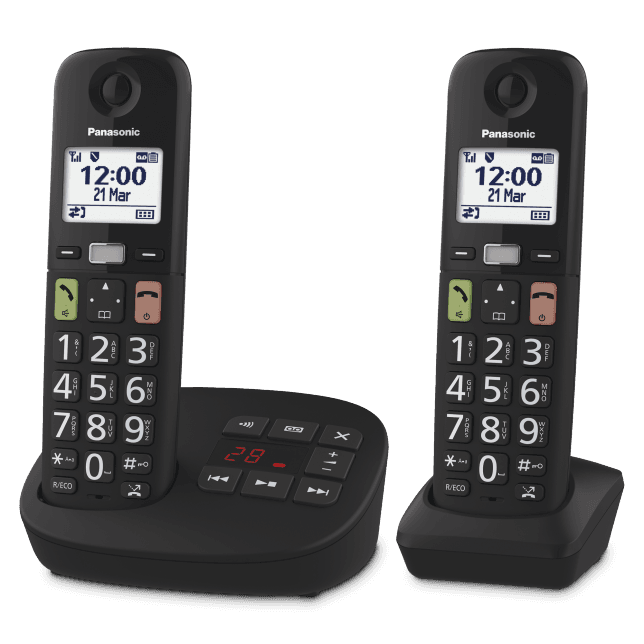 Panasonic dect kx-tgu132exb duo