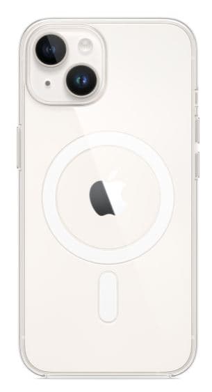 Apple iPhone 14 clear case with magsafe