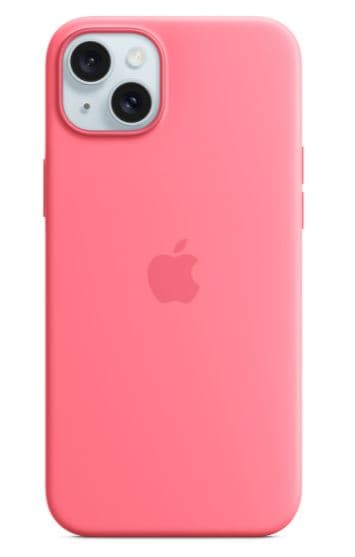 Apple iPhone 15 plus sil case ms pink