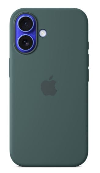 Apple iPhone 16 silicone case mag green