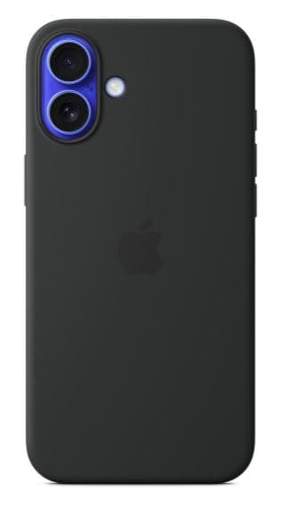 Apple iPhone 16 plus sil case mag black