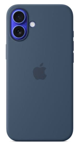 Apple iPhone 16 plus sil case mag denim