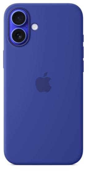 Apple iPhone 16 plus sil case mag marine