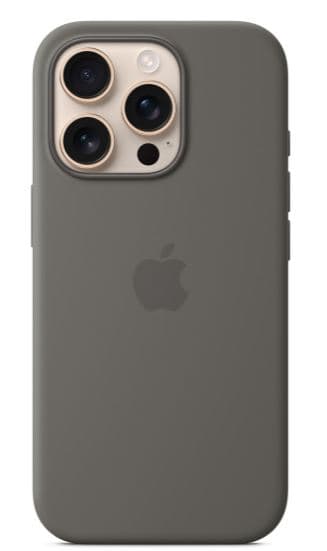 Apple iPhone 16 pro sil case mag gray