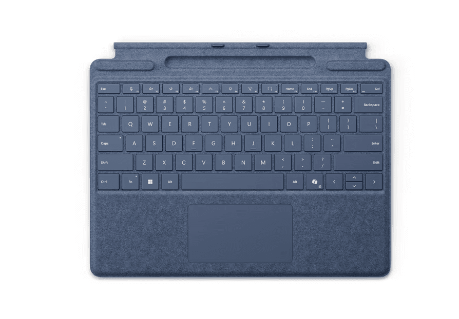 Microsoft surface pro keyboard sapphire