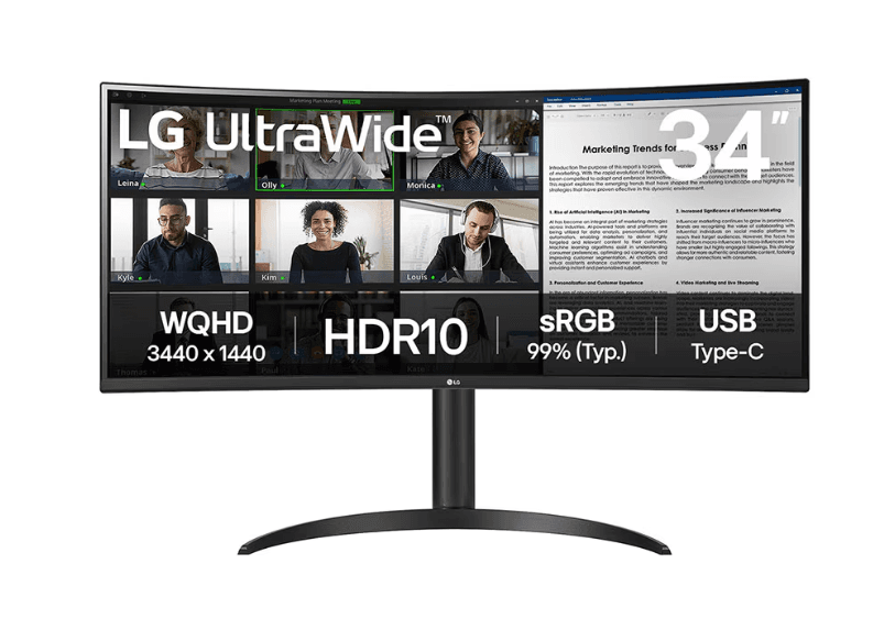 LG moniteur 34WR55QK-B.AEU