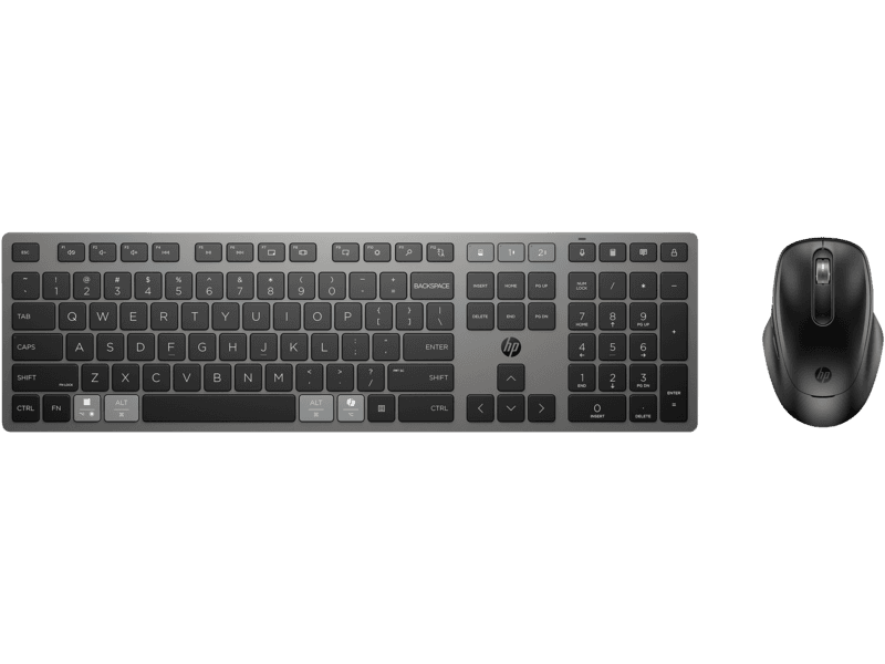 HP 720 dual-mode keyboard and mouse comb