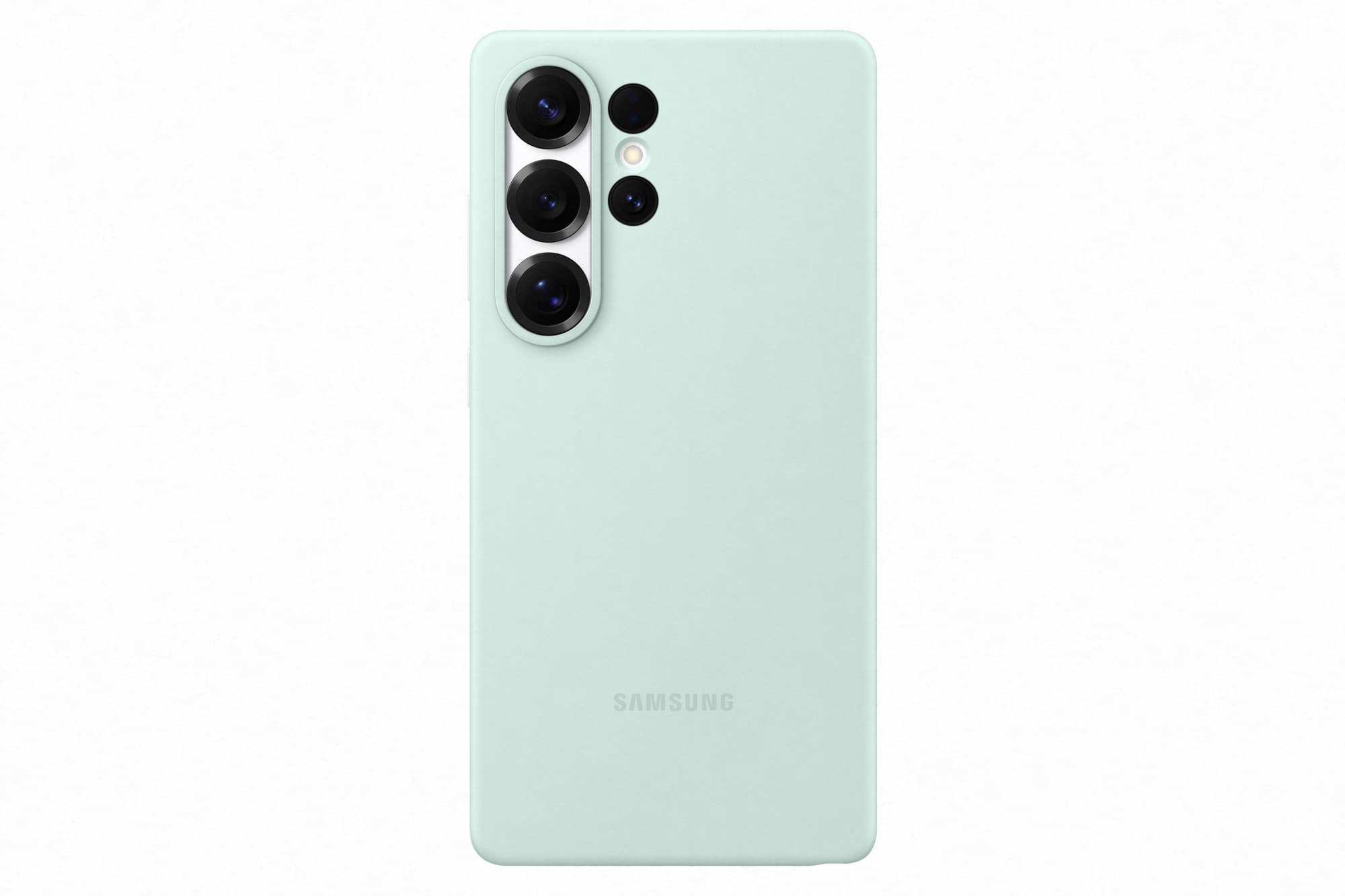 Samsung silicone case s25 ultra mint