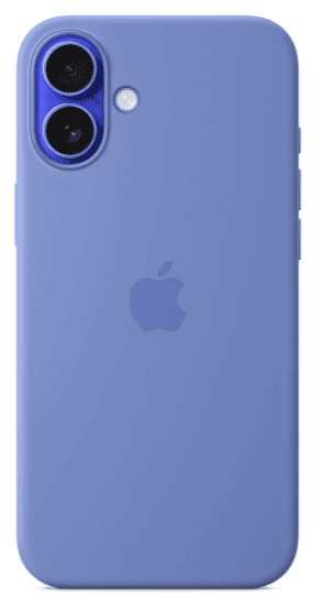 Apple iph16plus silicone case ms periwin