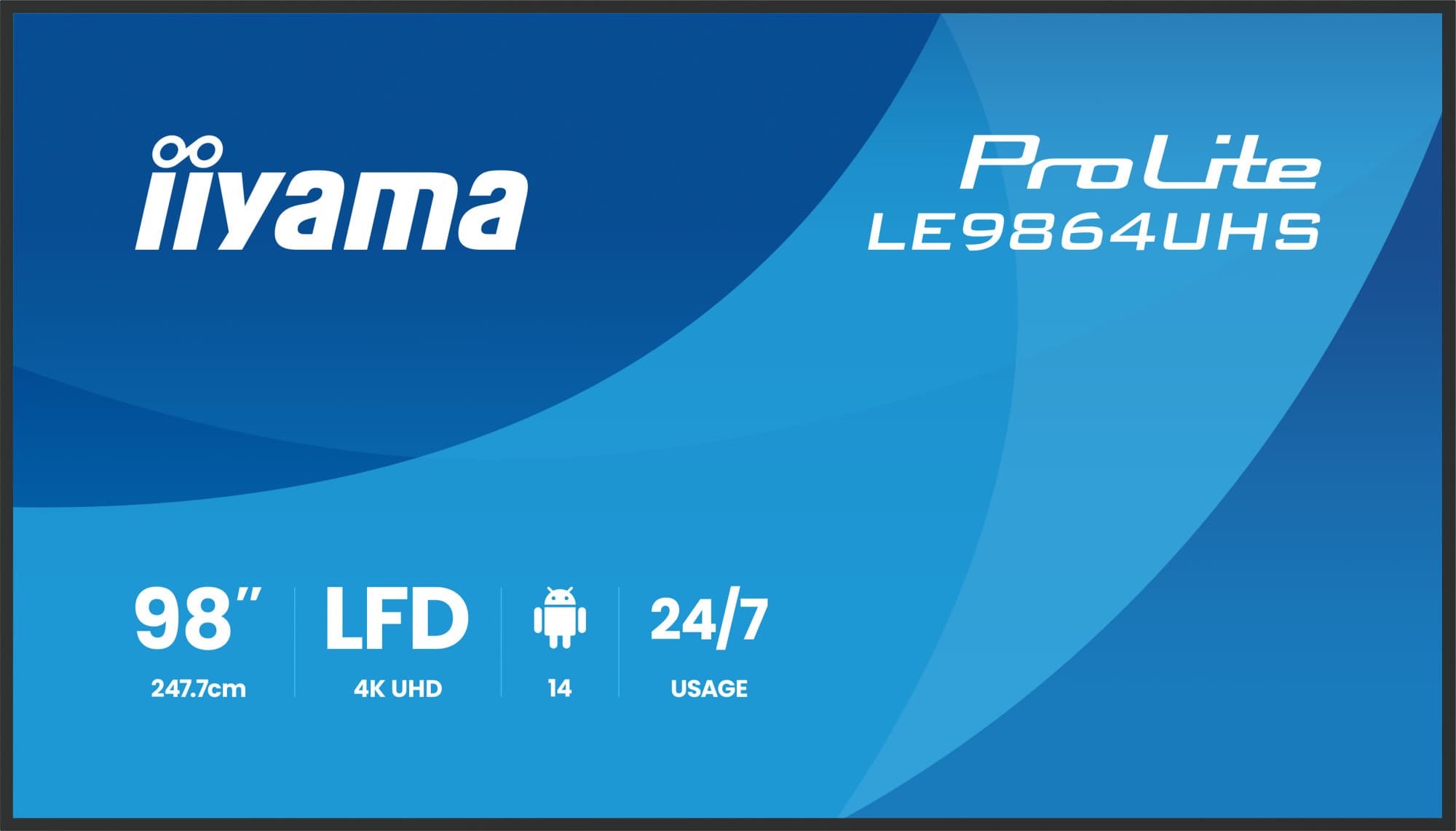 Iiyama prolite le9864uhs-b1ag moniteur