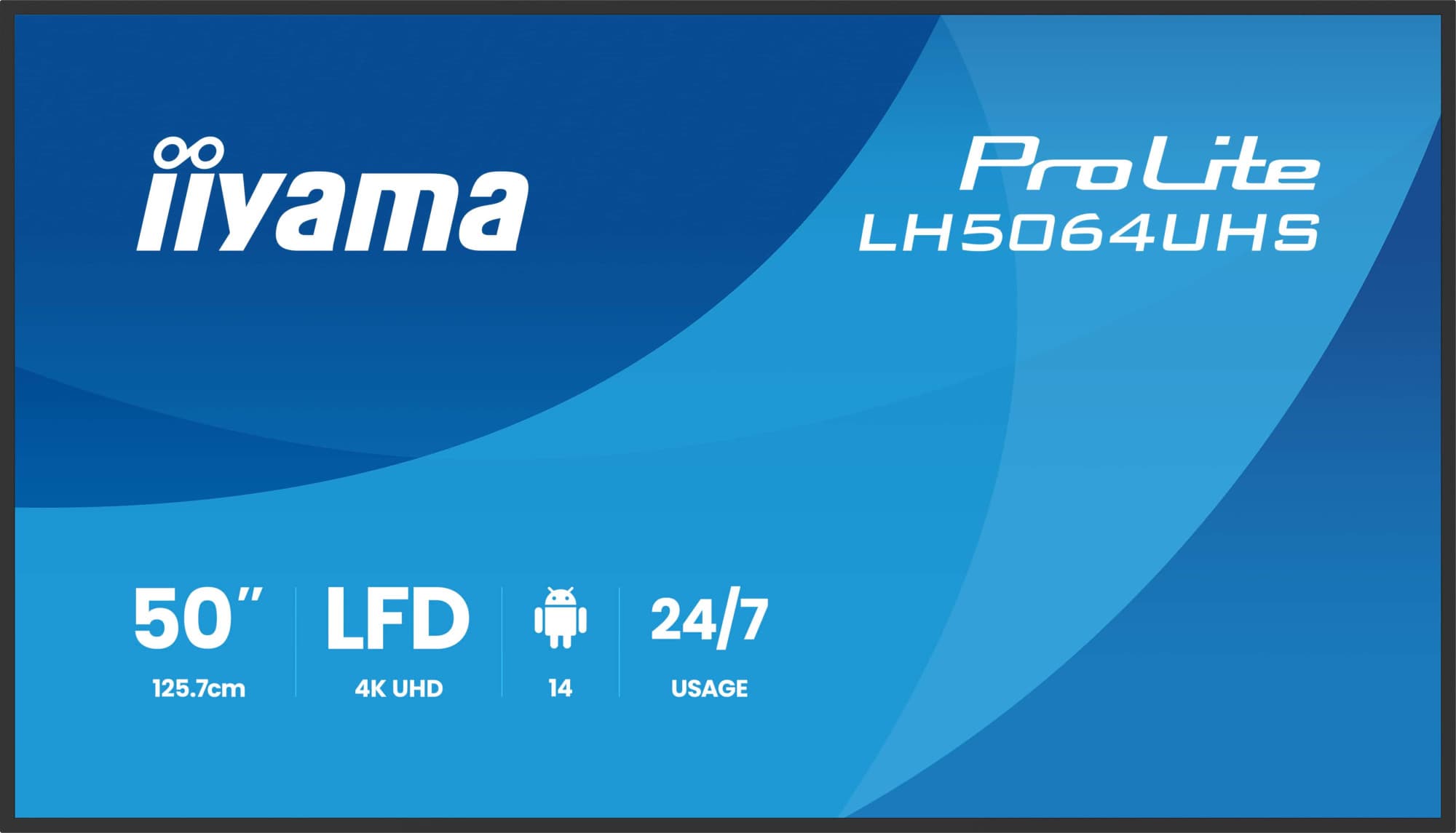 Iiyama prolite lh5064uhs-b1ag moniteur