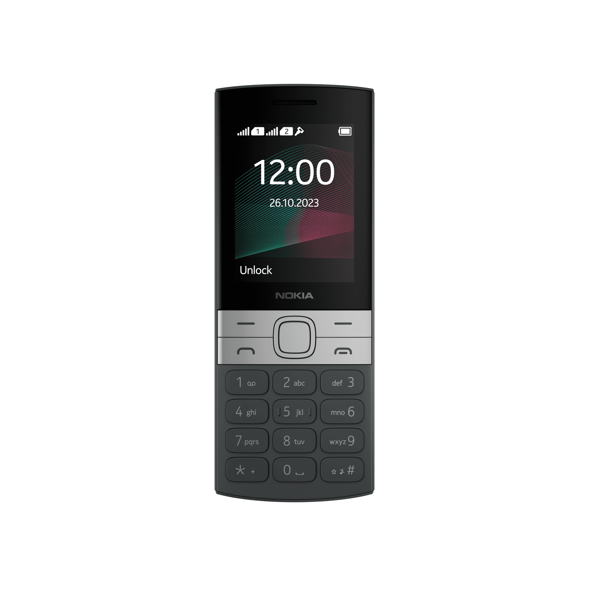 Nokia 105 4g ds charcoal 2024 usb-c