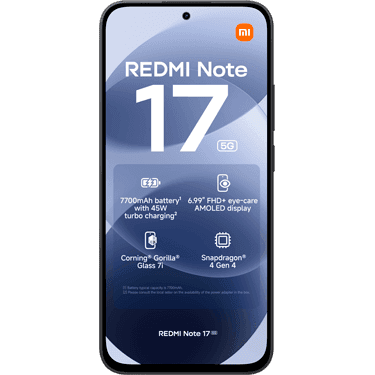 Xiaomi Redmi Note 17 128GB Black