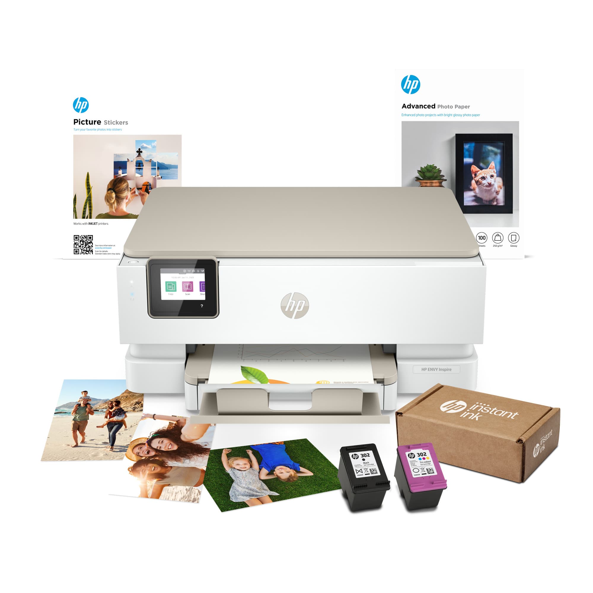 HP creatorbox envy 7220E — vue 1
