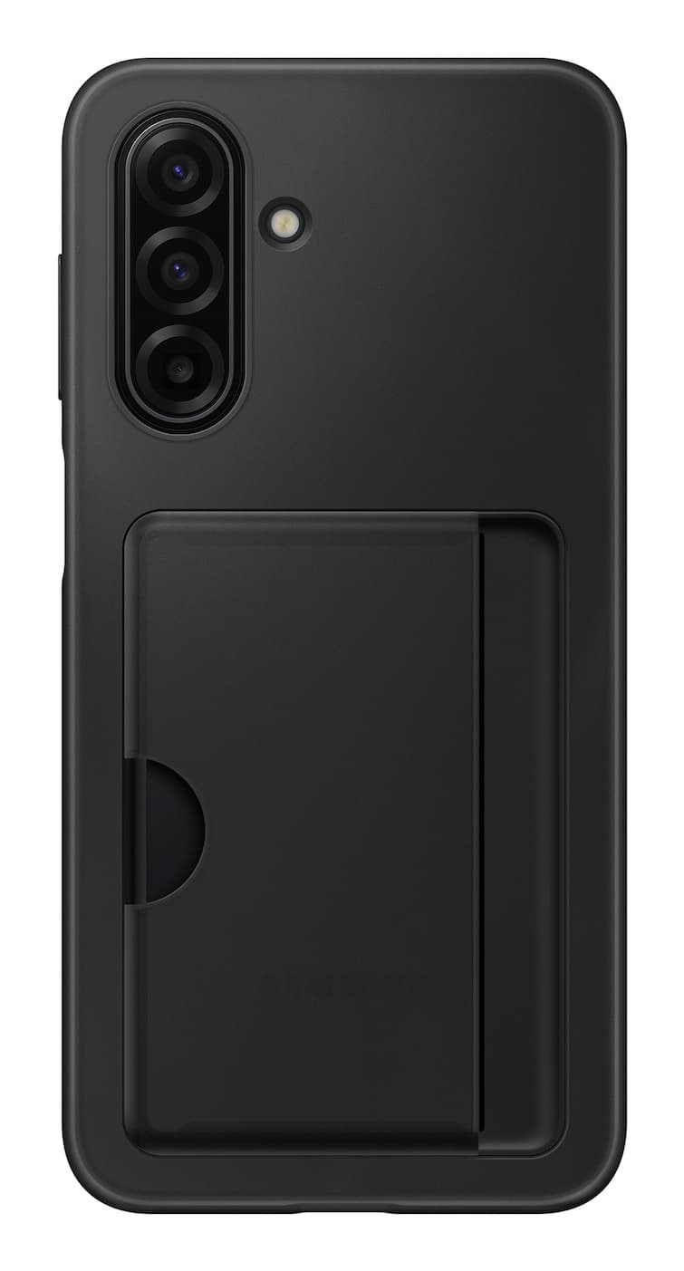 Samsung card slot case a17 black — vue 1