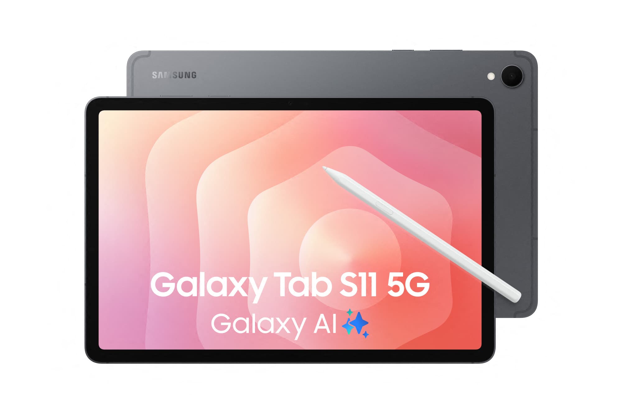Samsung Galaxy tab s11 5g 128gb gray — vue 1
