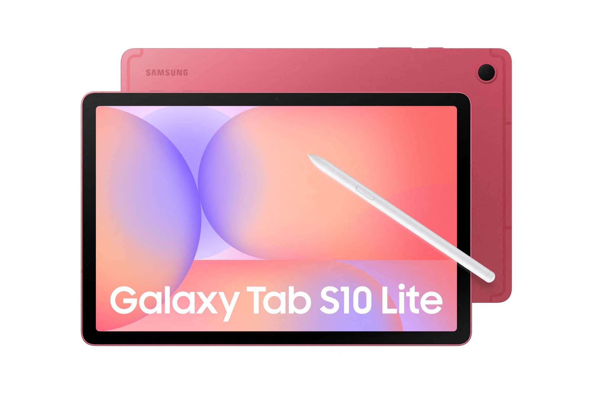 Samsung Galaxy tab s10l wifi 128gb red — vue 1