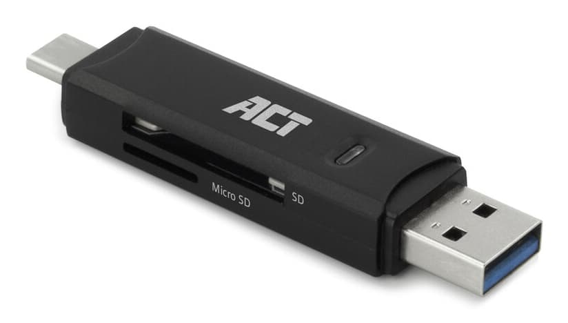Act usb 3.1 gen1 sd card reader — vue 1