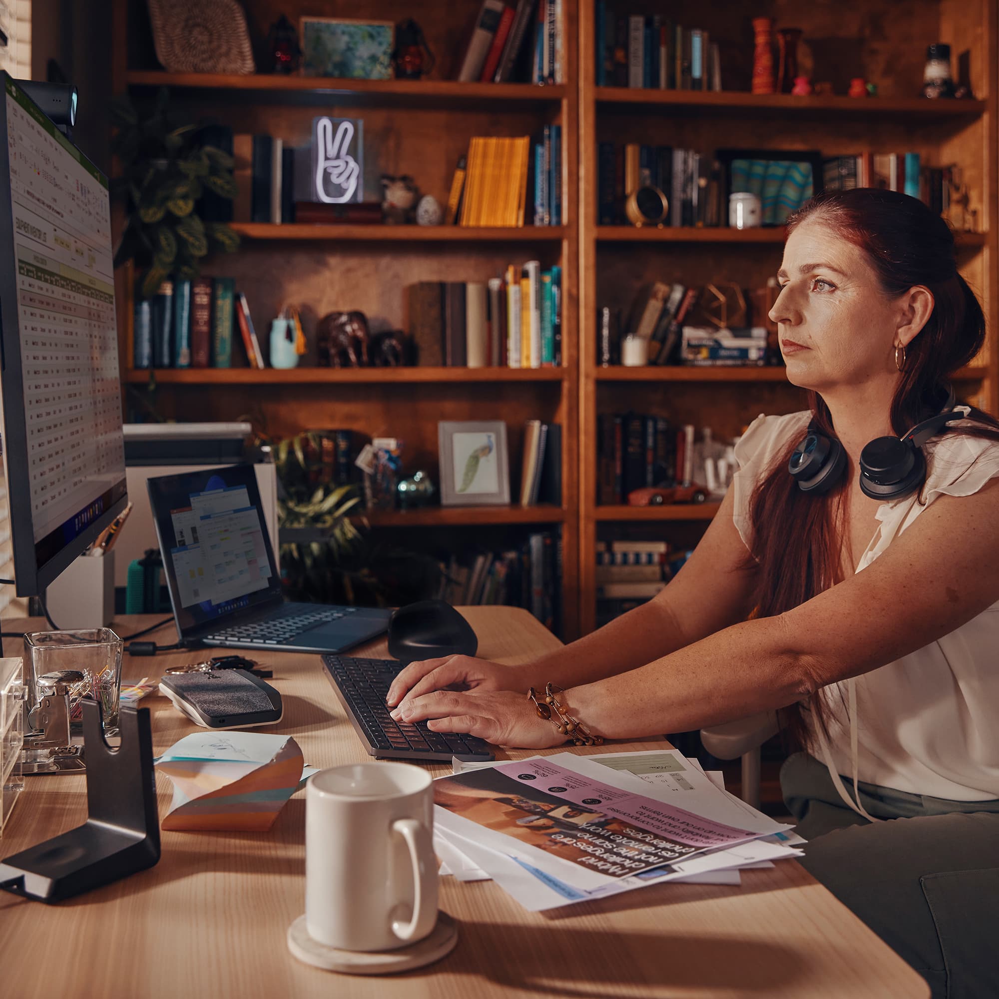 Poly voyager focus 2 microsoft teams ww — vue 1
