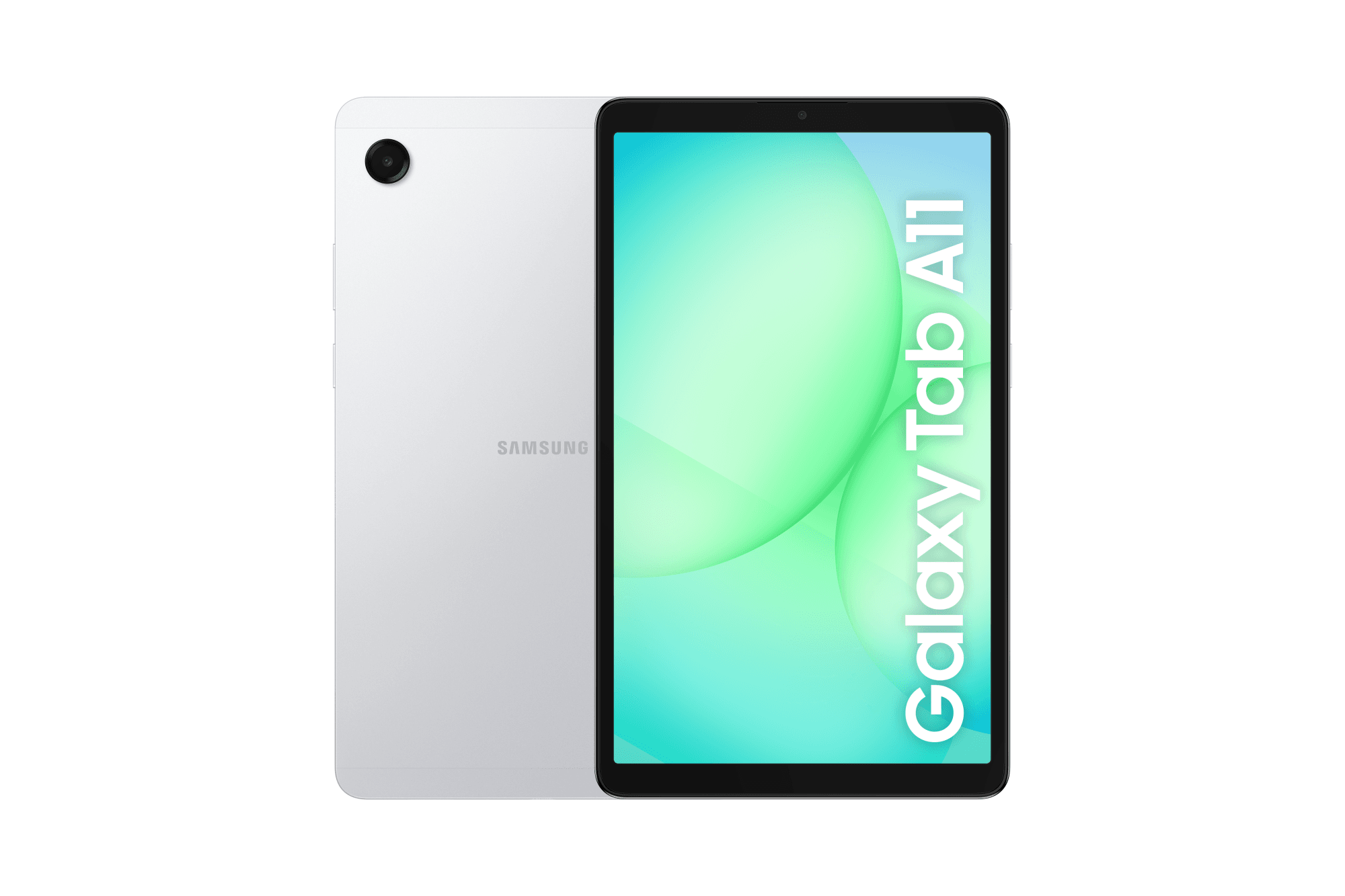 Samsung Galaxy tab a11 lte 64gb silver — vue 1