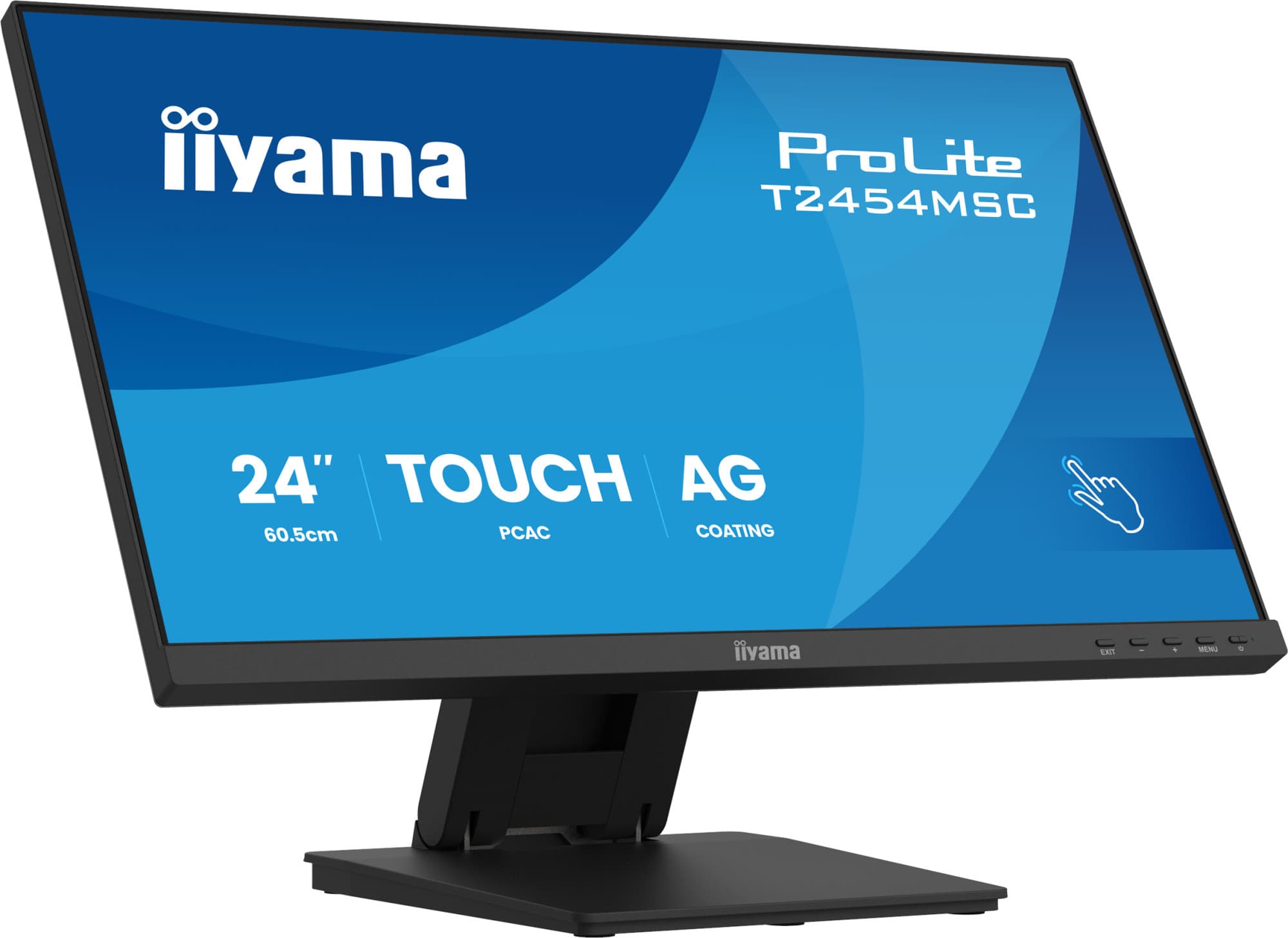 Iiyama prolite t2454msc-b3ag moniteur — vue 1