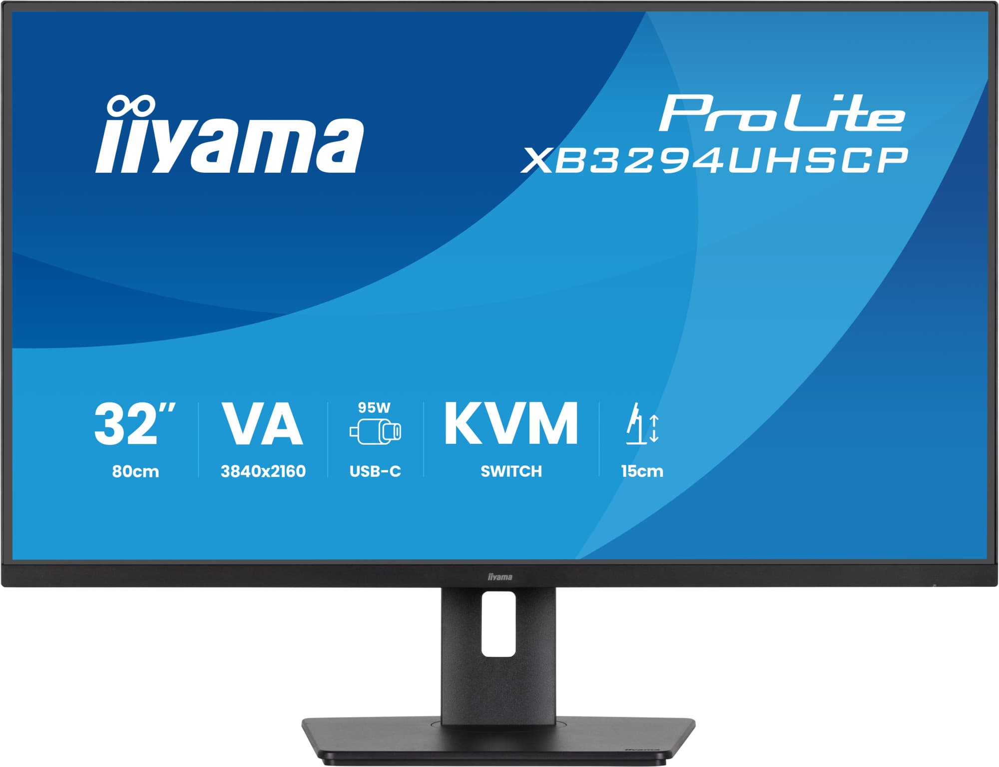 Iiyama prolite xb3294uhscp-b1 moniteur — vue 1