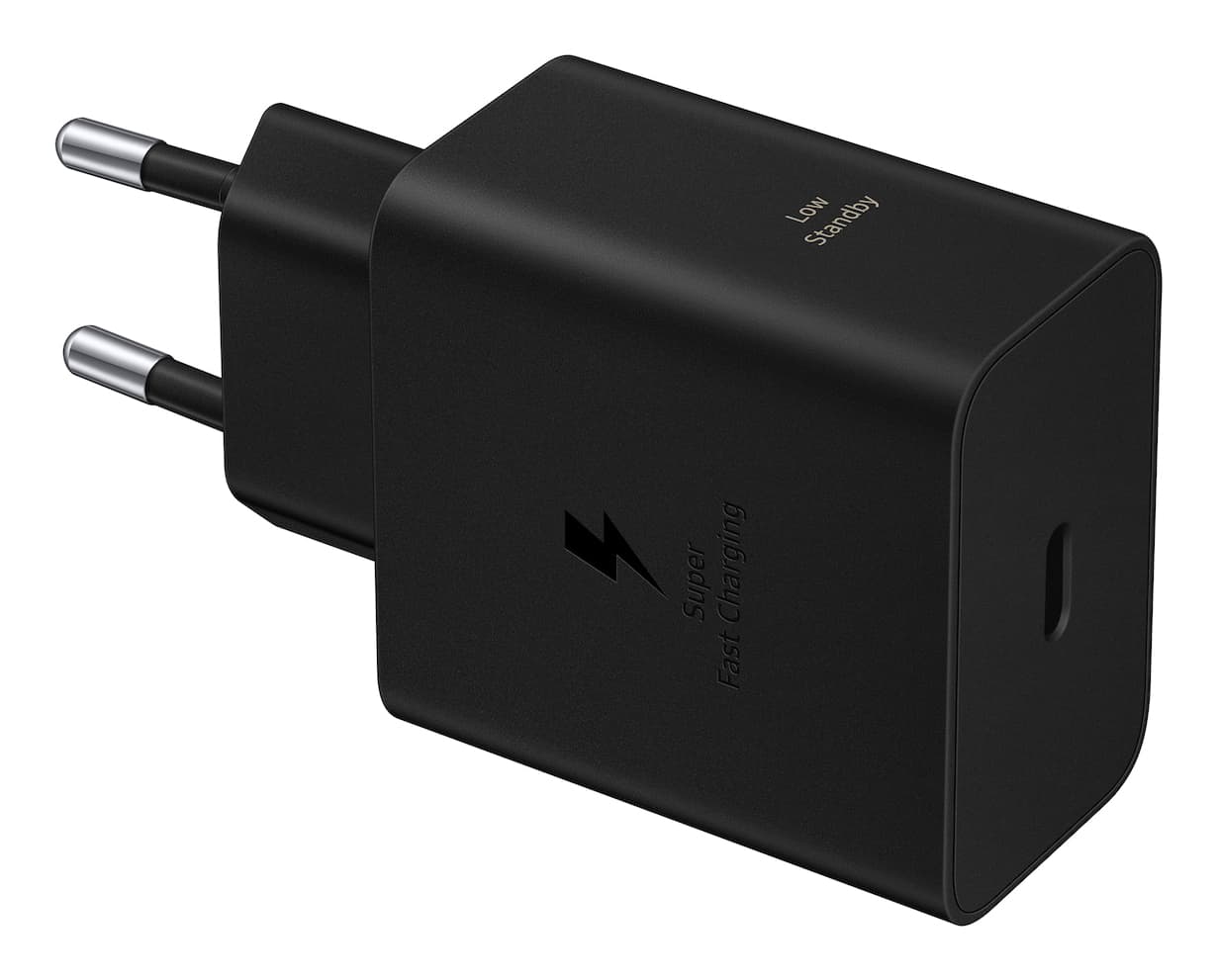 Samsung 60w power adapter black — vue 1
