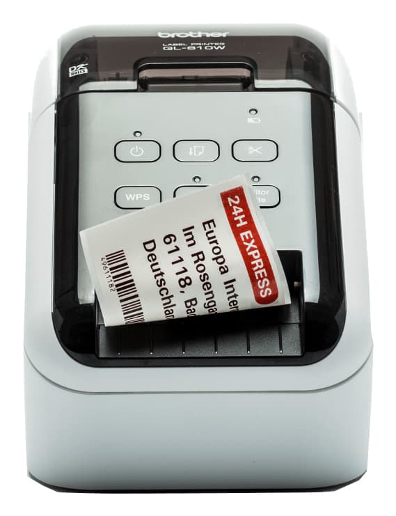 Brother printer label QL-810WC — vue 1