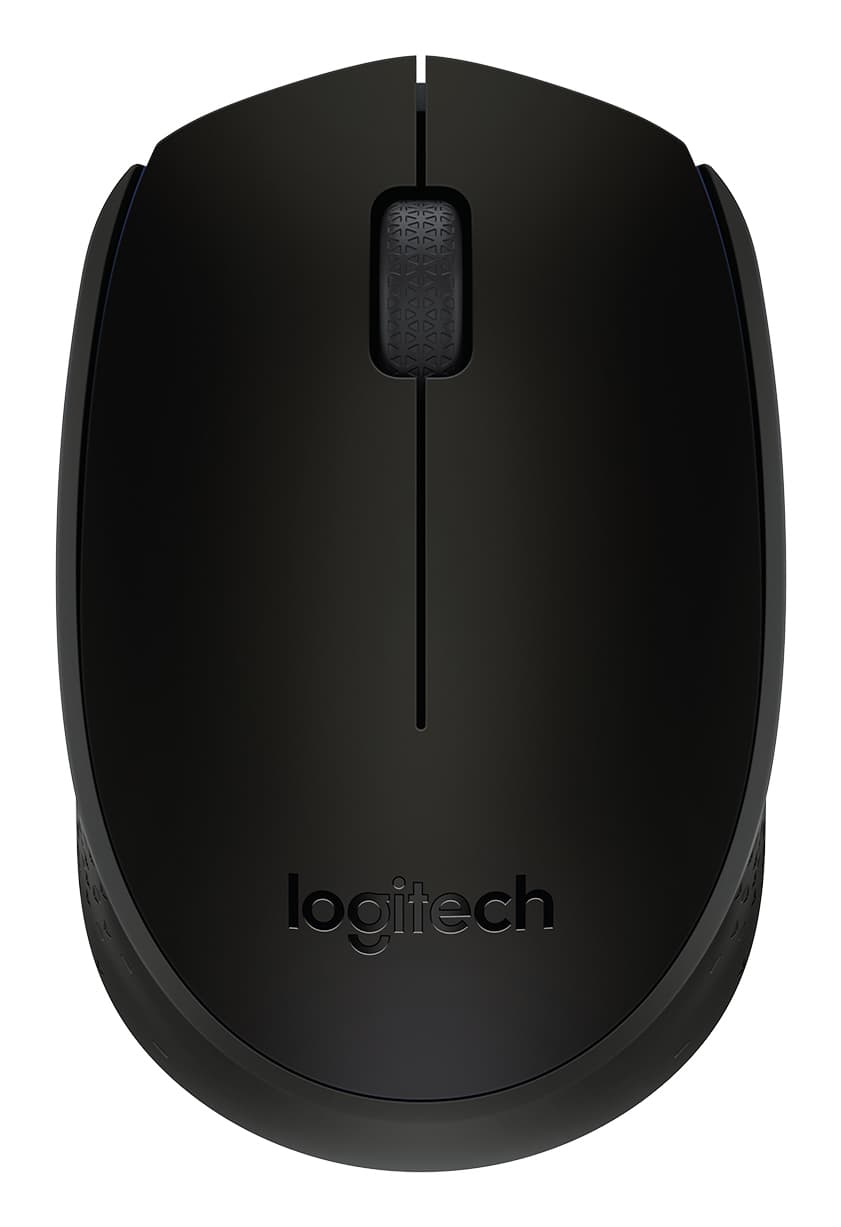 Logitech wireless mouse b170 black — vue 1