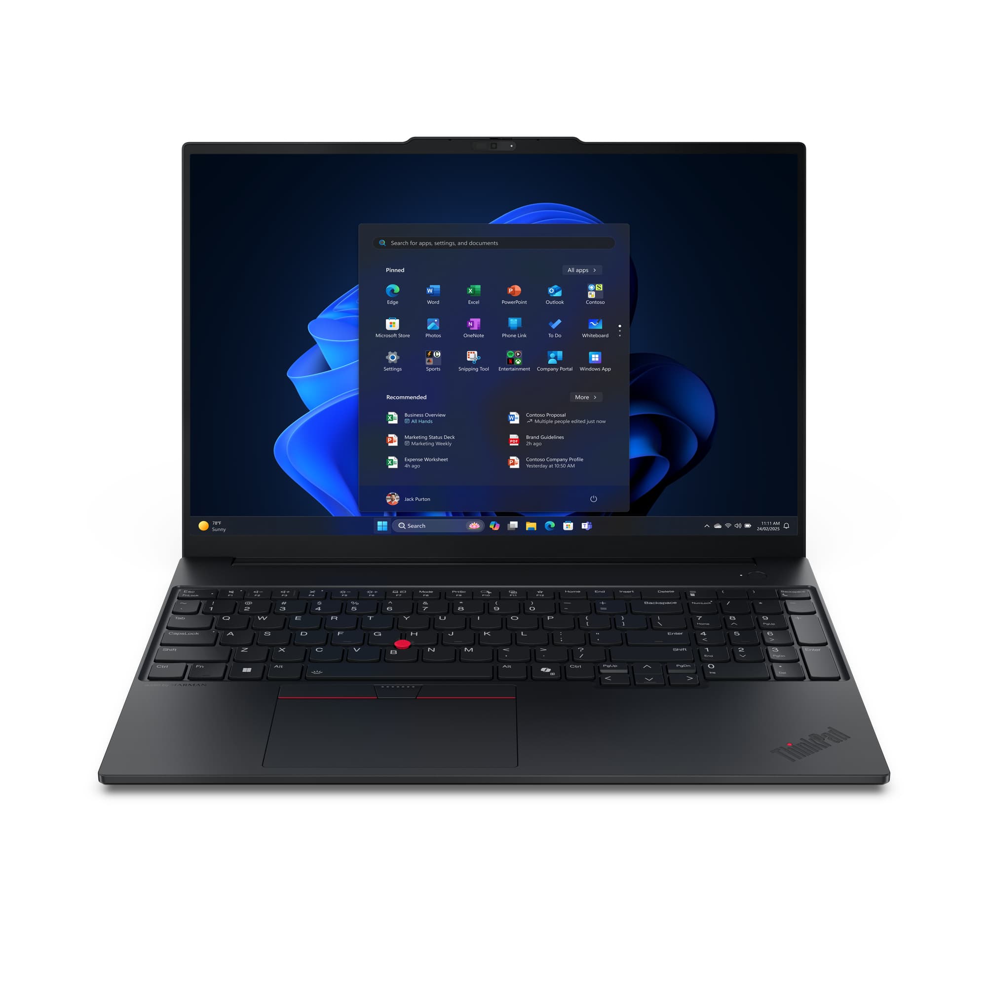 Lenovo thinkpad e16 22AY004HMB — vue 1