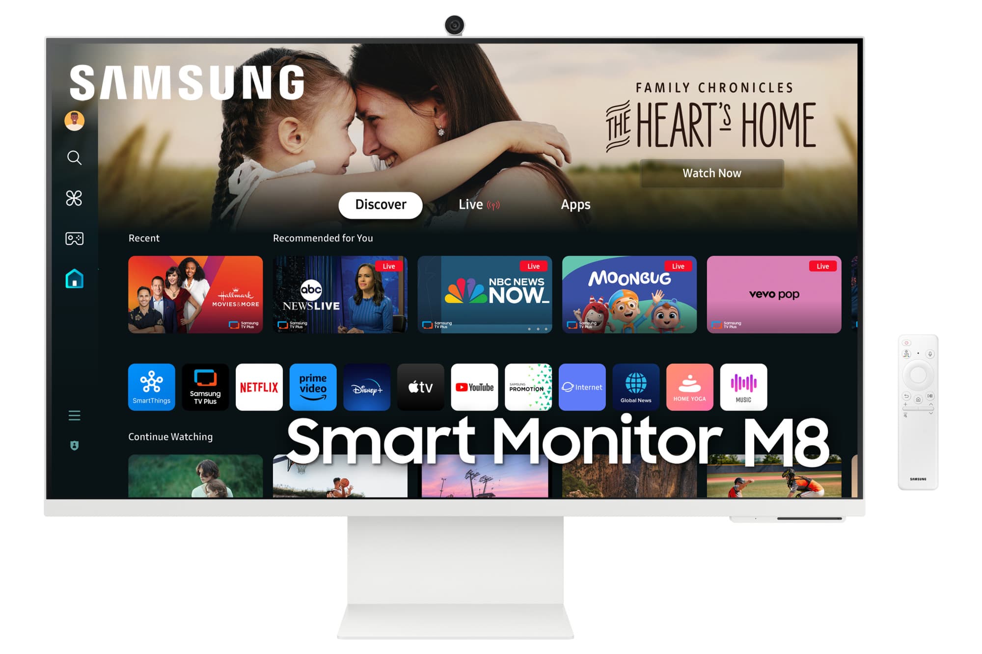 Samsung moniteur LS32DM801UUXEN — vue 1