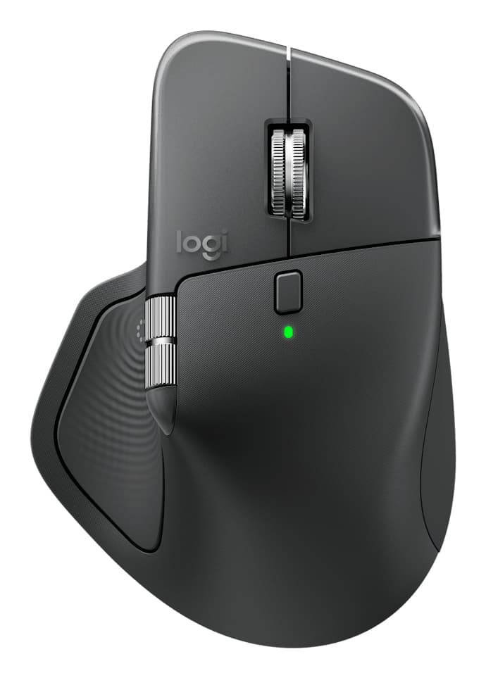 Logitech mx master 4 graphite — vue 1