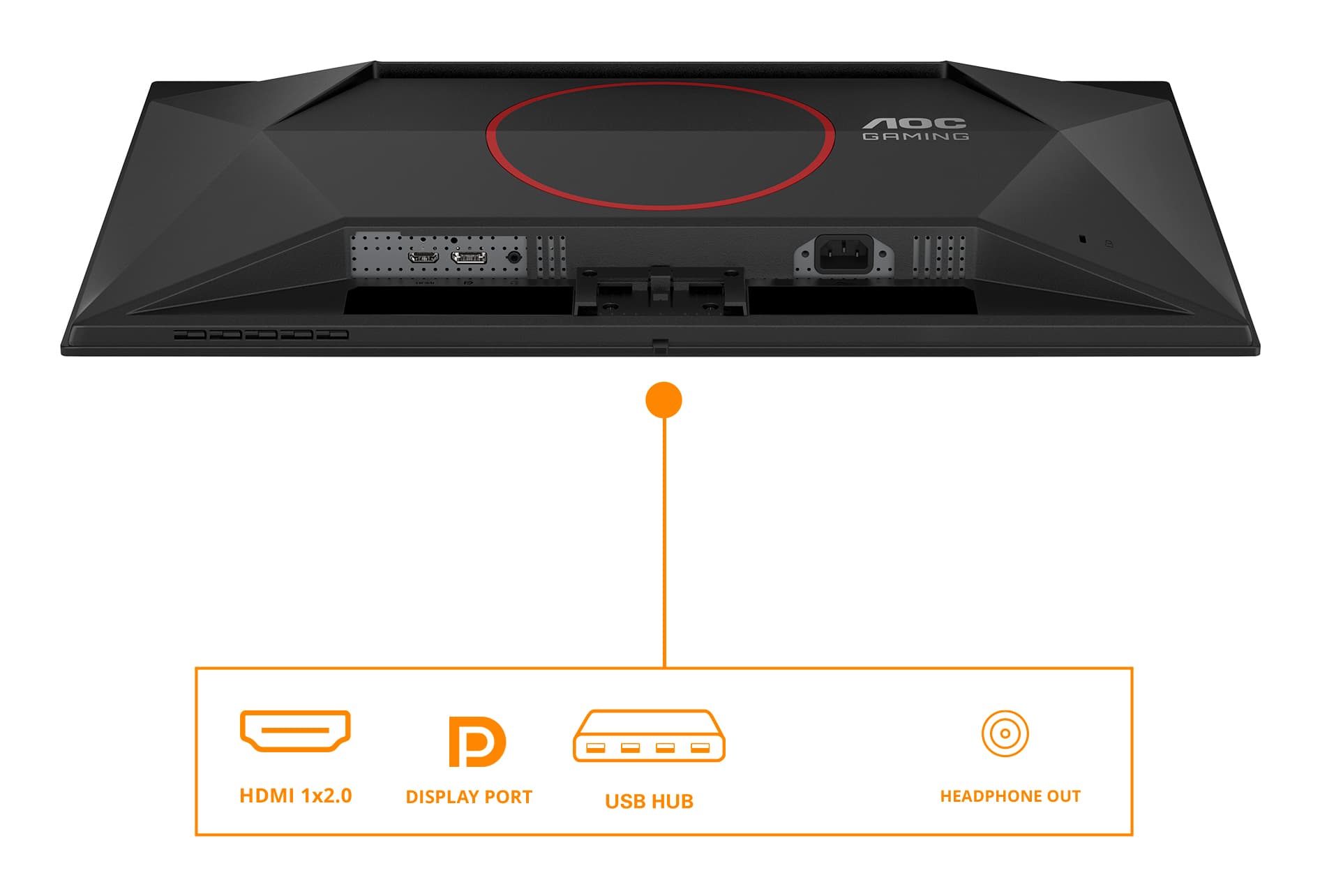Aoc ecran gaming Q27G41ZDF — vue 1