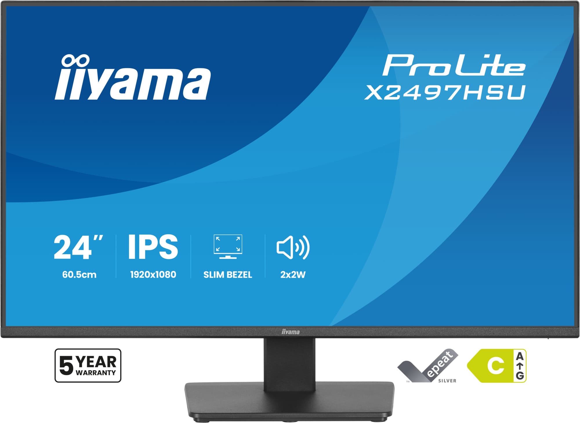 Iiyama X2497HSU-B1 — vue 1
