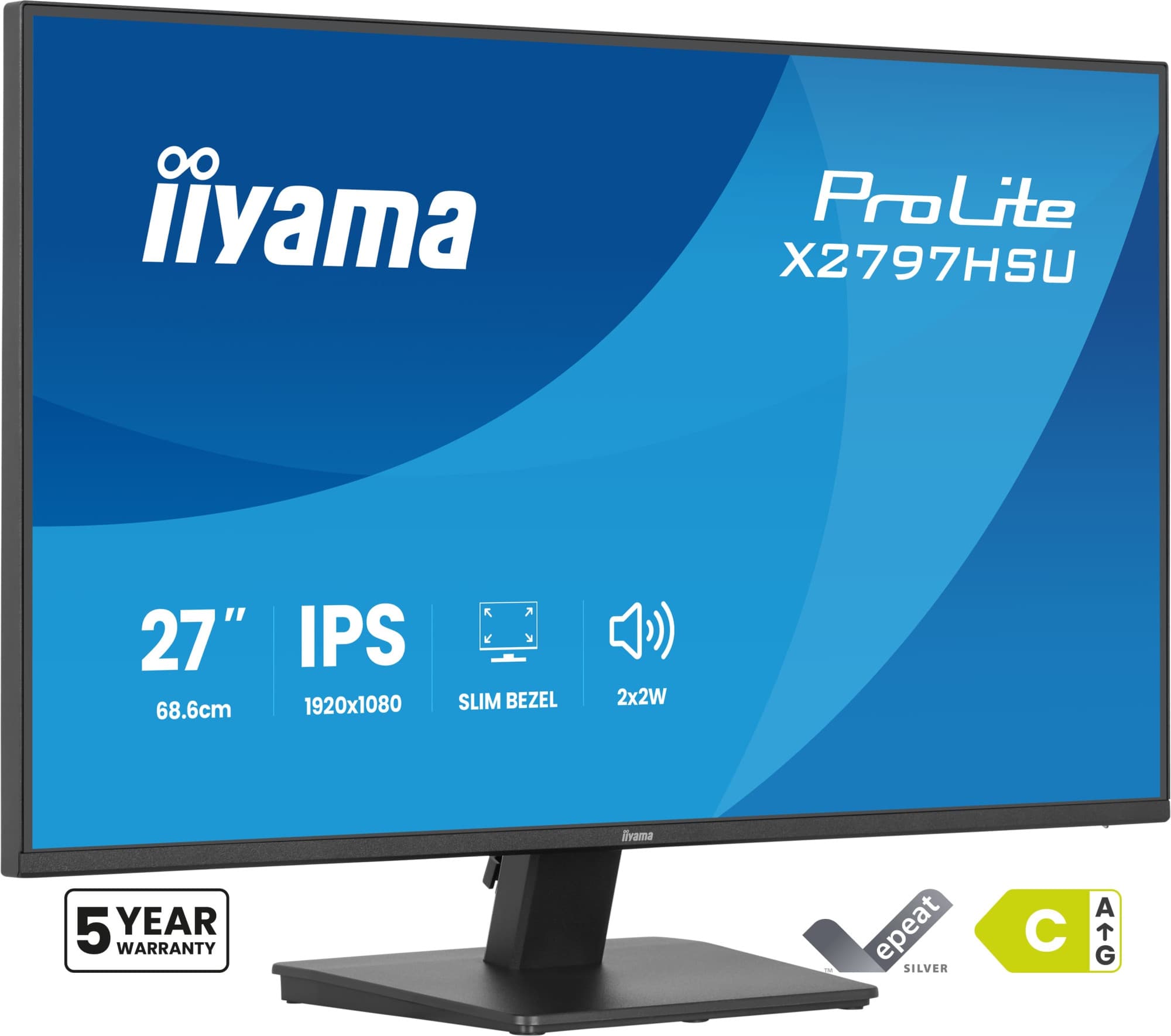Iiyama X2797HSU-B1 — vue 1