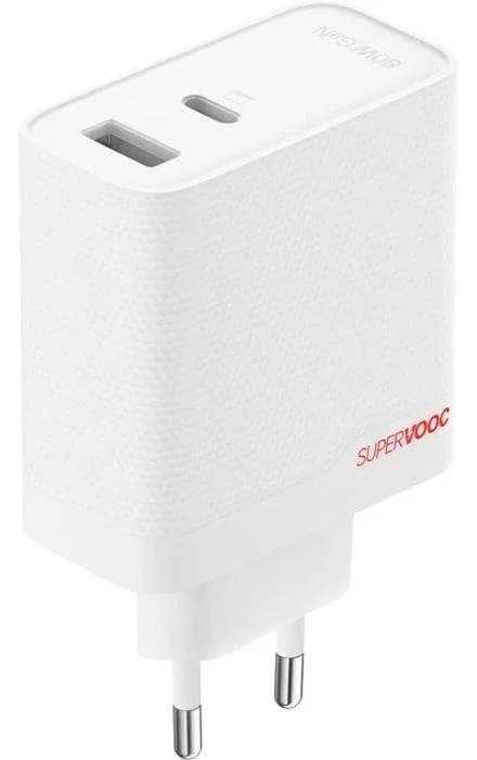 Oppo supervooc 80w dual power adapter — vue 1
