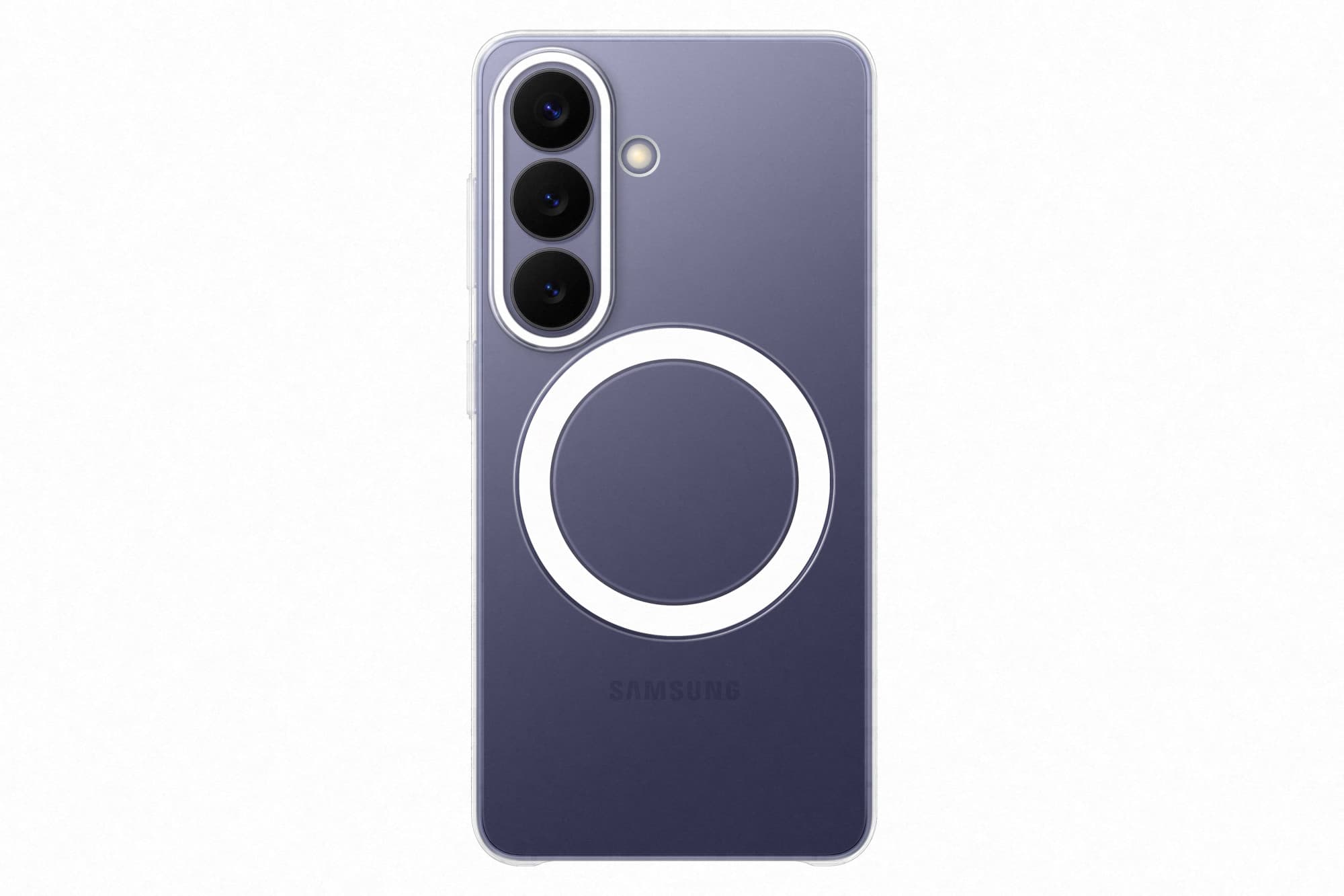 Samsung clear magnet case S26 — vue 1