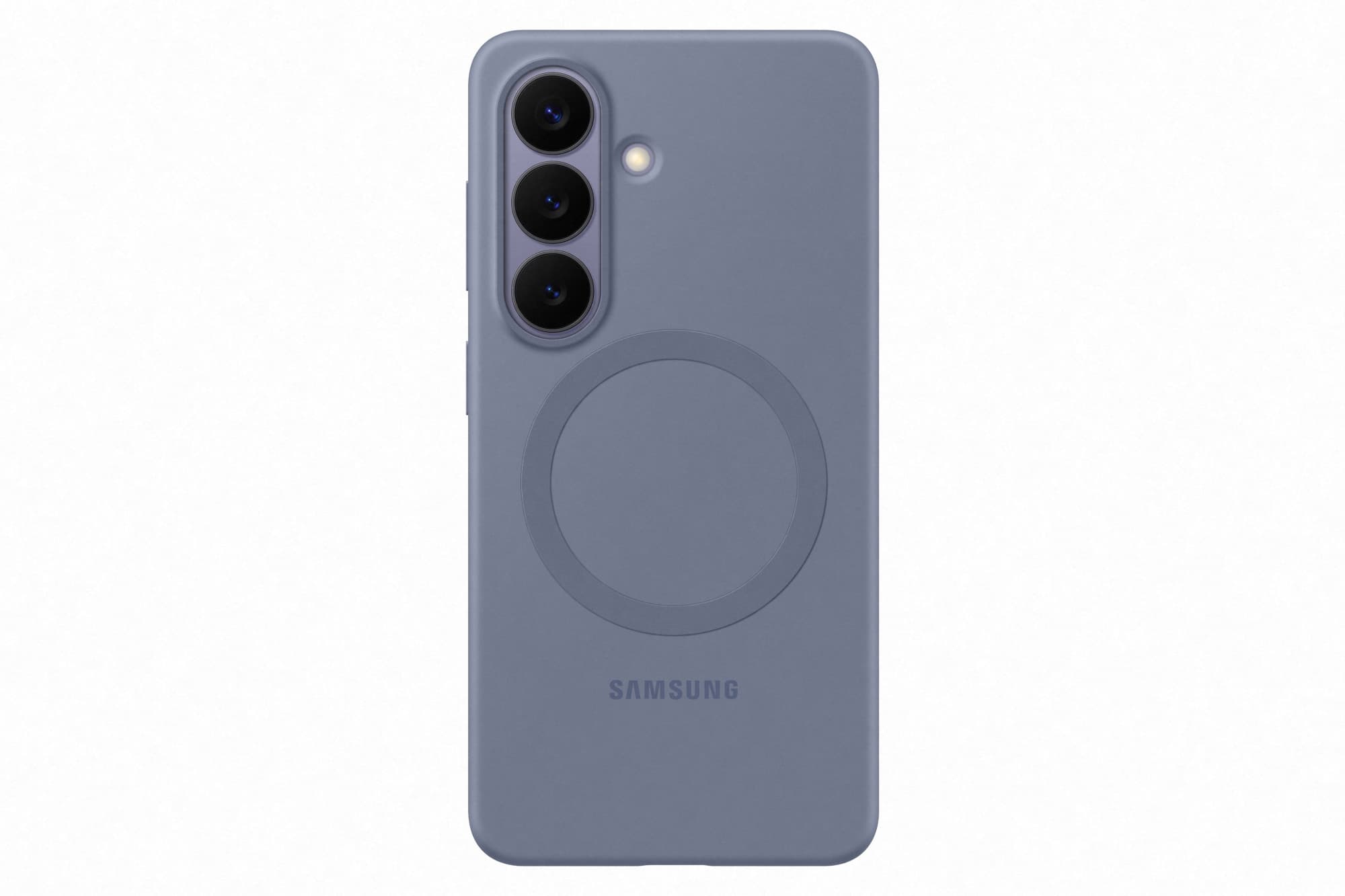 Samsung silicone magnet case s26+ violet — vue 1