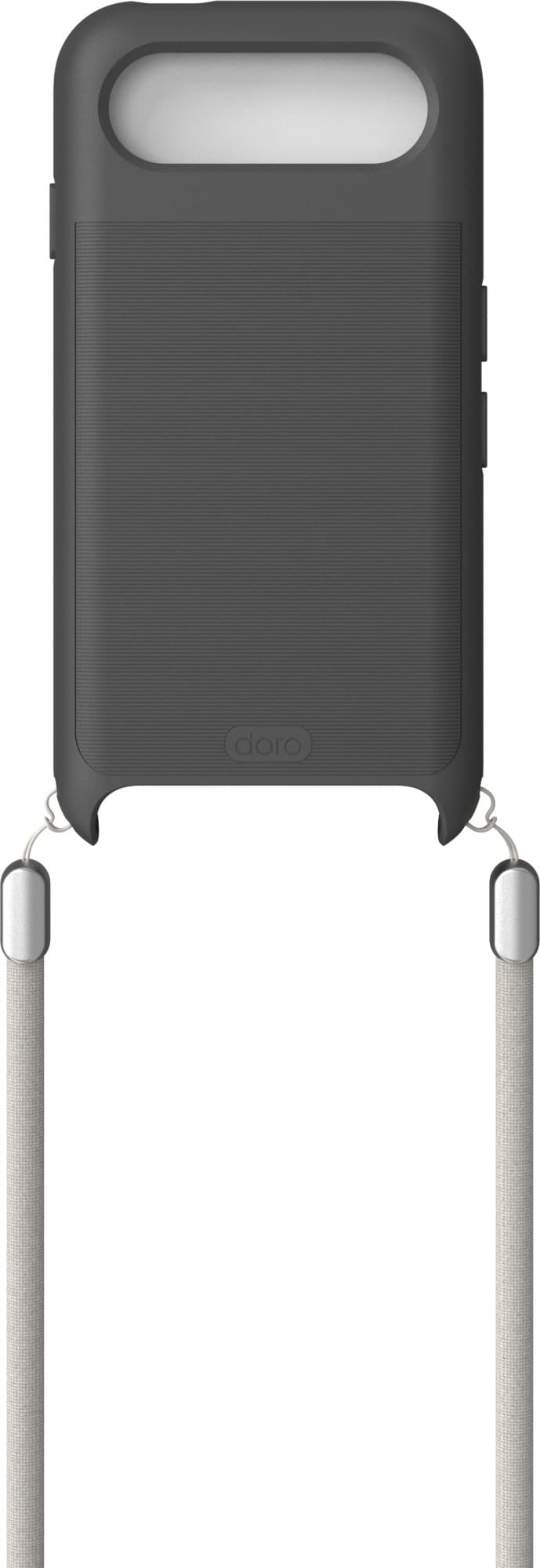 Doro tpu case graphite strap aurora A20 — vue 1