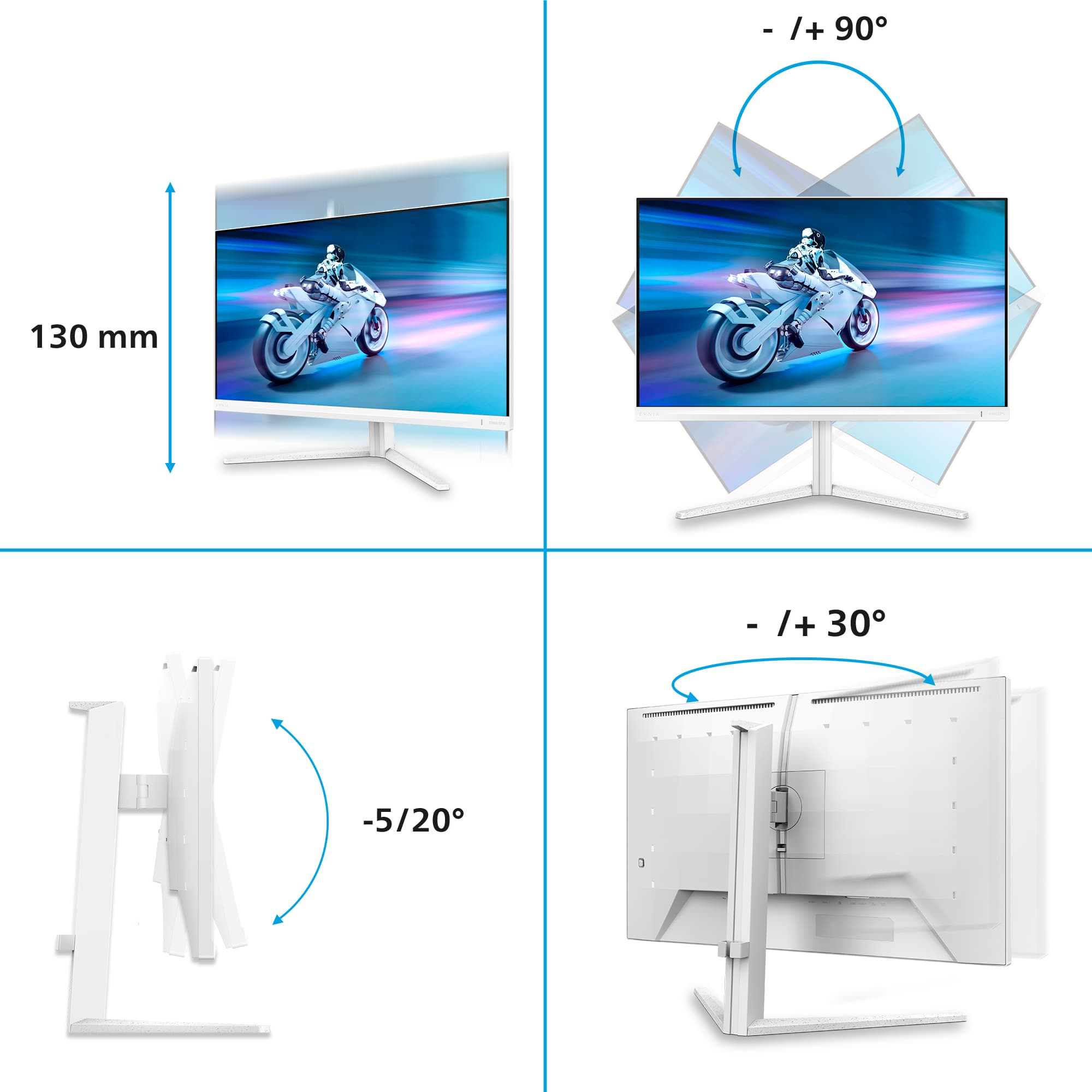 Philips monitor 27M2N6501L/00 — vue 1