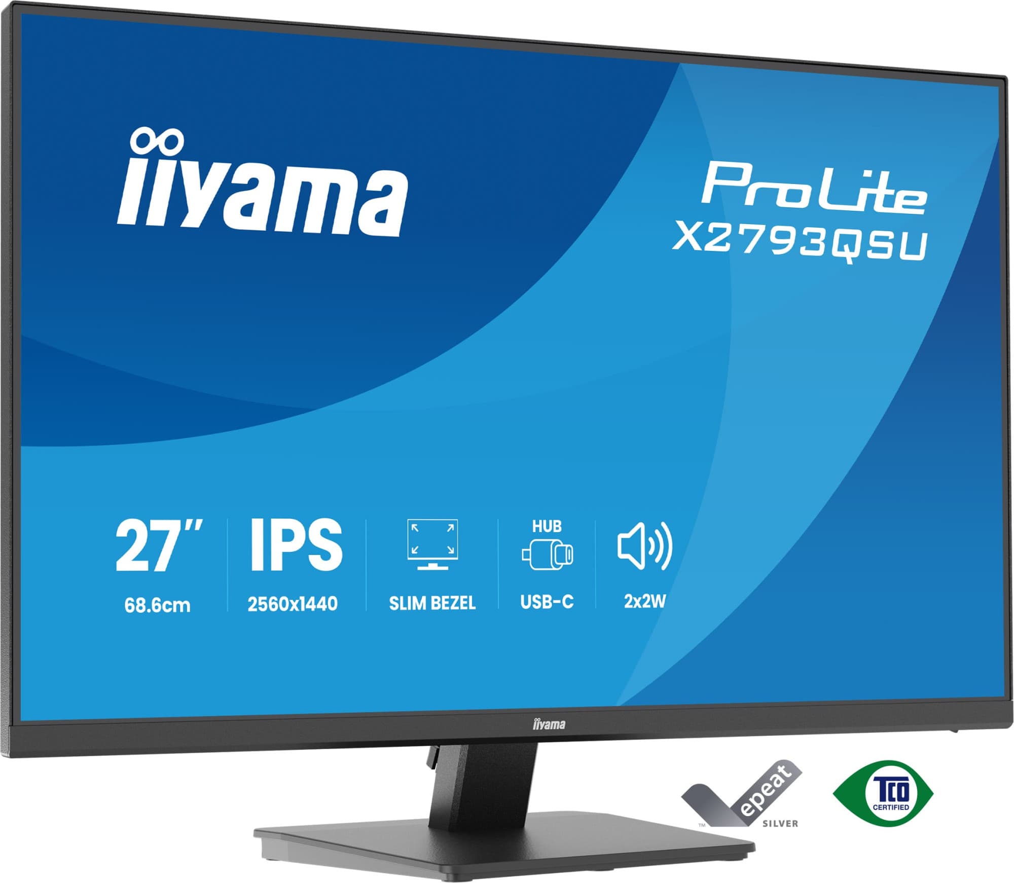 Iiyama X2793QSU-B1 — vue 1
