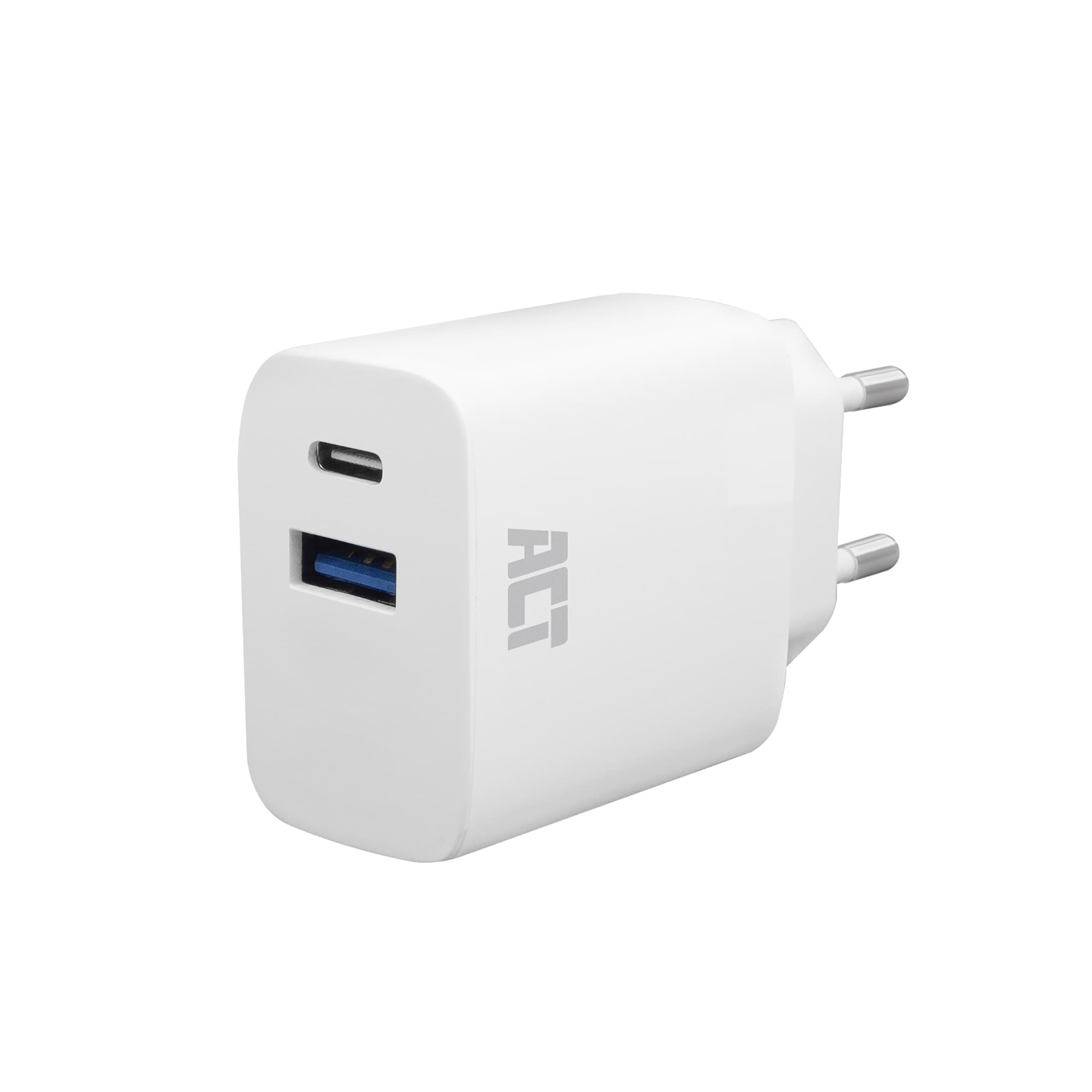 Act usb-c & usb-a charger 20w with power — vue 1