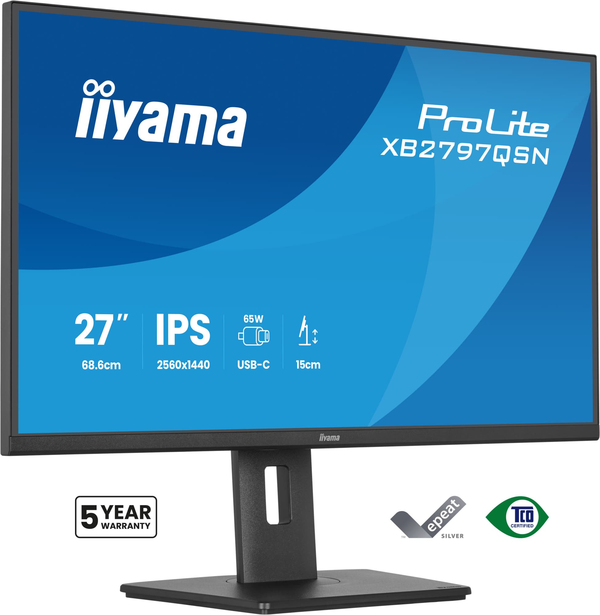 Iiyama prolite XB2797QSN-B1 — vue 1