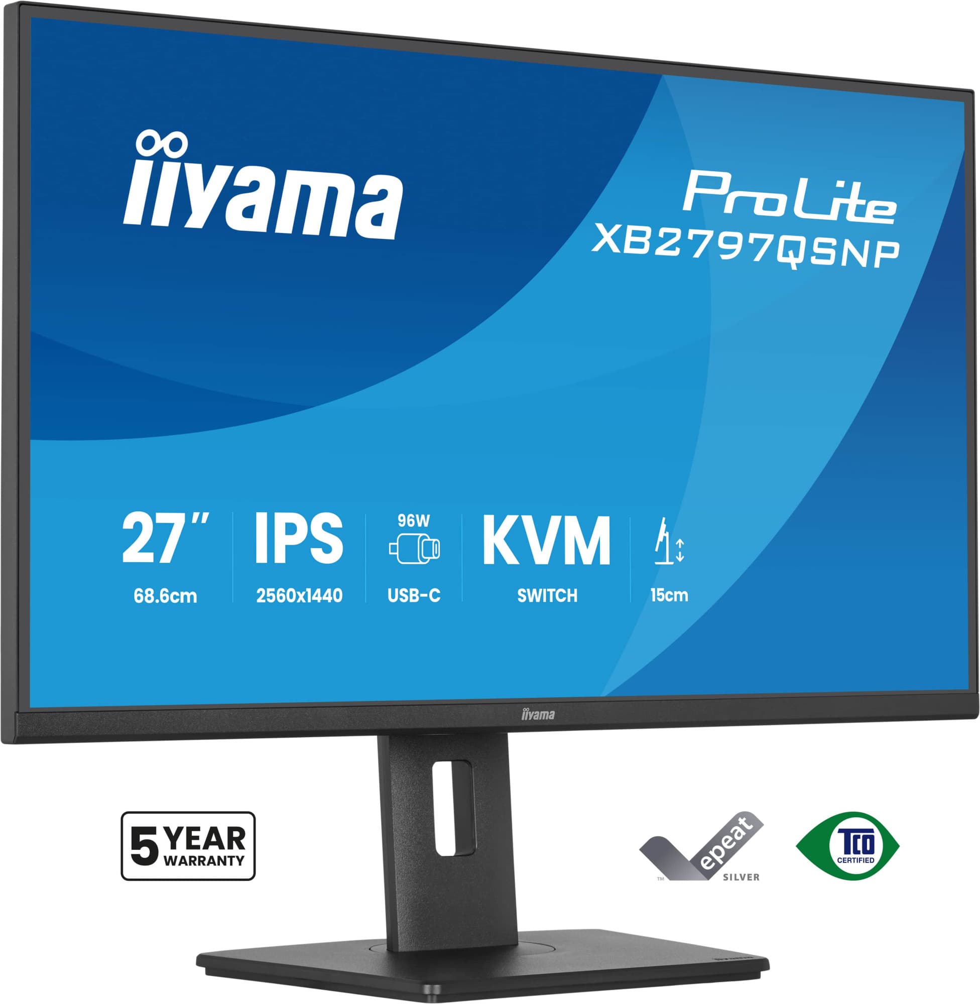 Iiyama prolite XB2797QSNP-B1 — vue 1