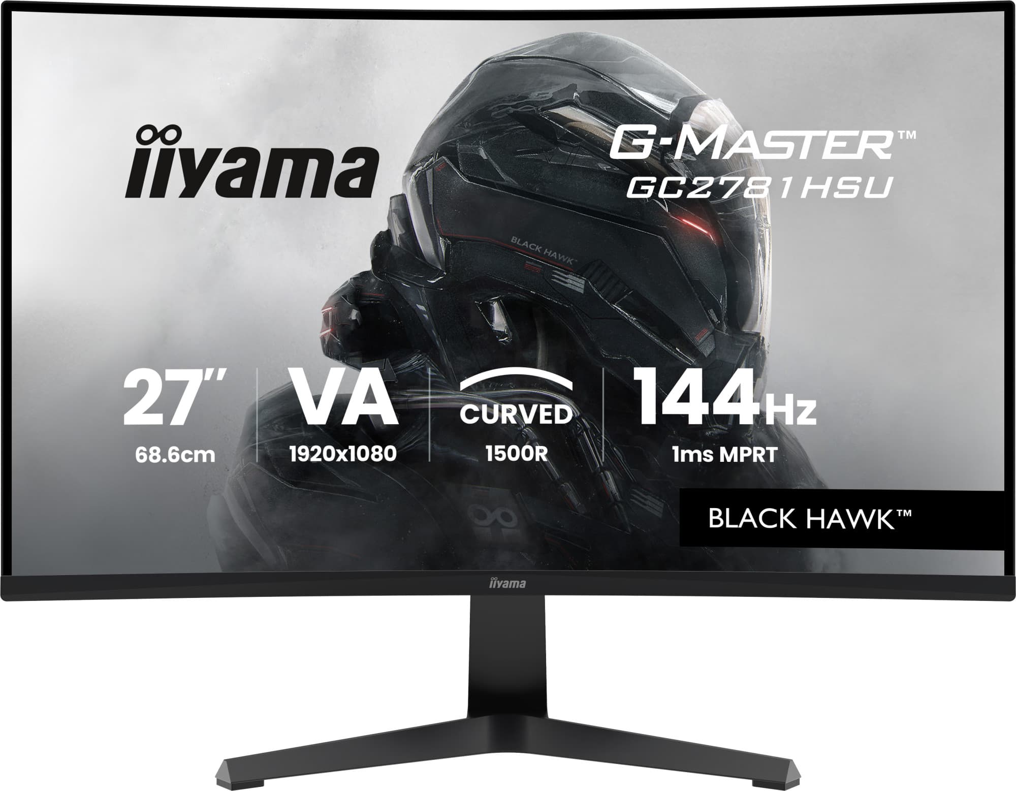 Iiyama g-master GC2781HSU-B1 — vue 1