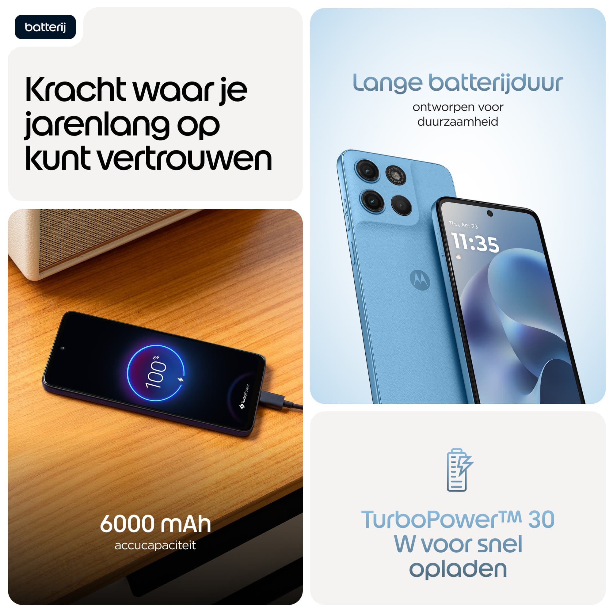 Motorola moto g17 power alaskan blue — vue 1