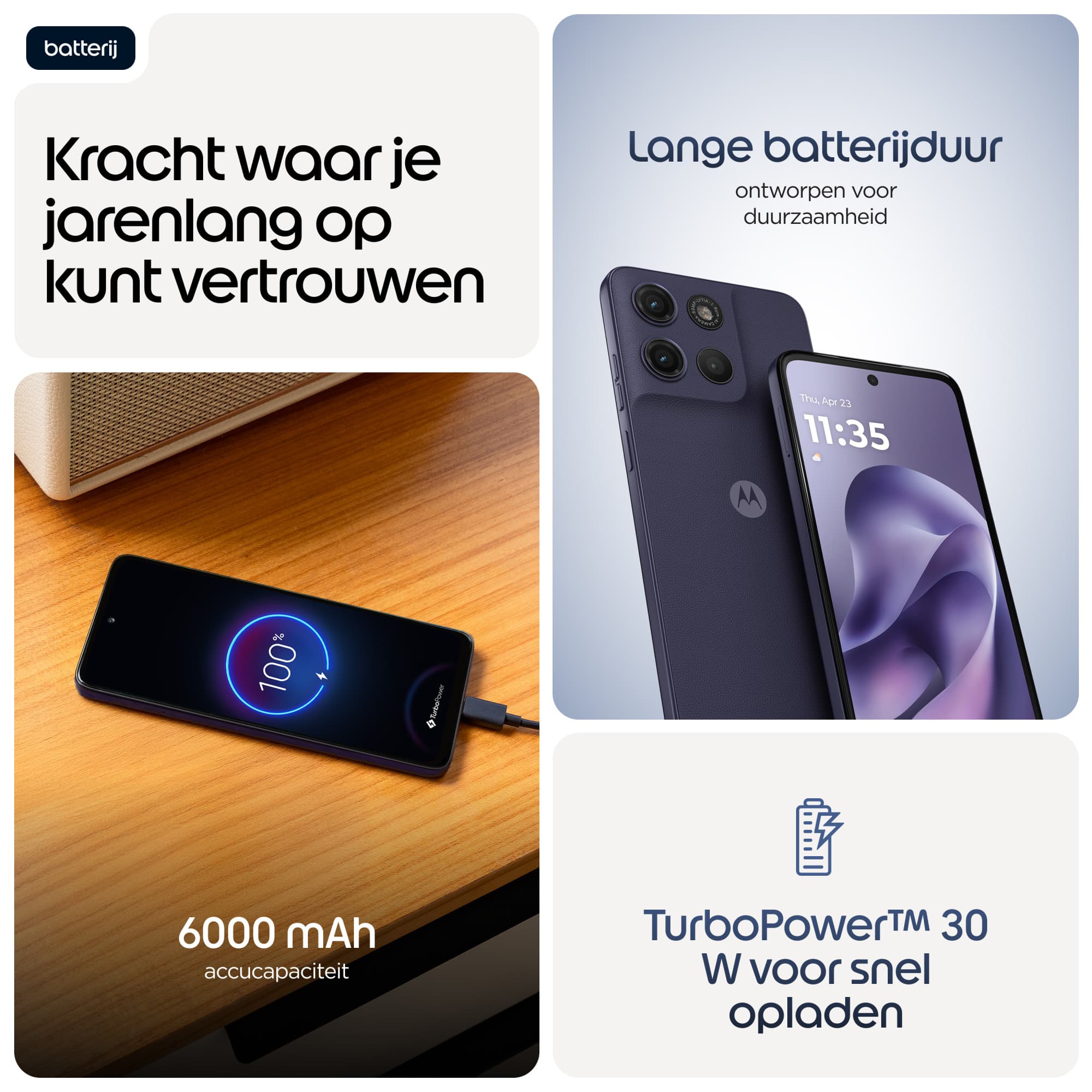 Motorola moto g17 power evening blue — vue 1