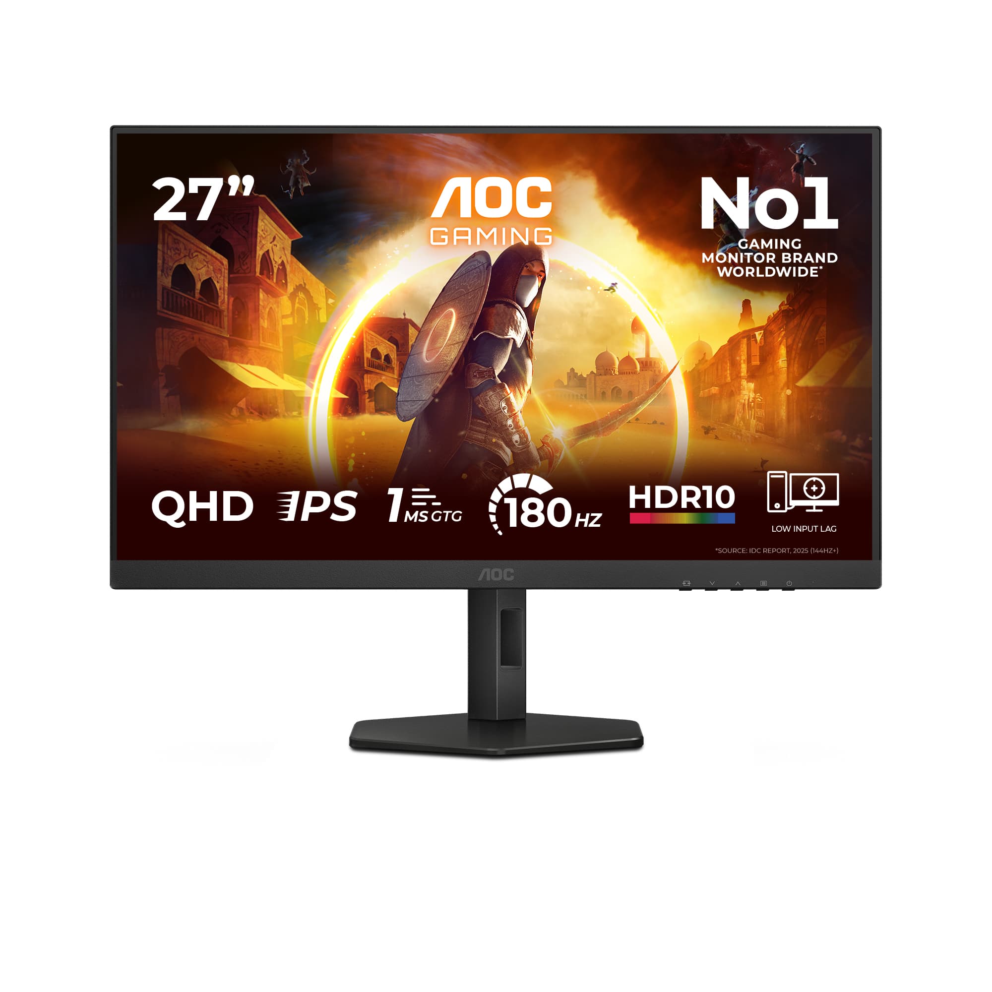 Aoc ecran gaming Q27G4XF — vue 1